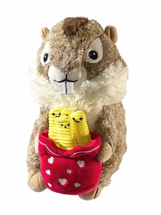 Walmart Other - Walmart Chipmunk Holding French Fries Plush Stuffed Toy 10"